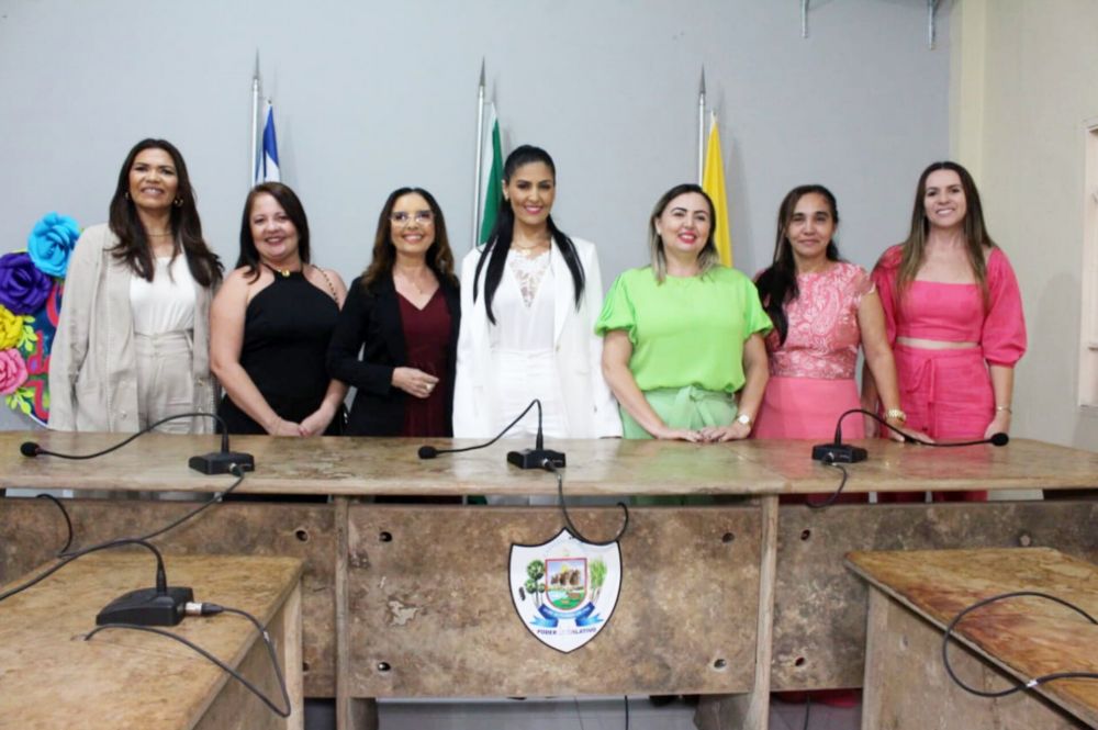 Câmara de Castelo do PI realiza sessão solene para homenagear às mulheres