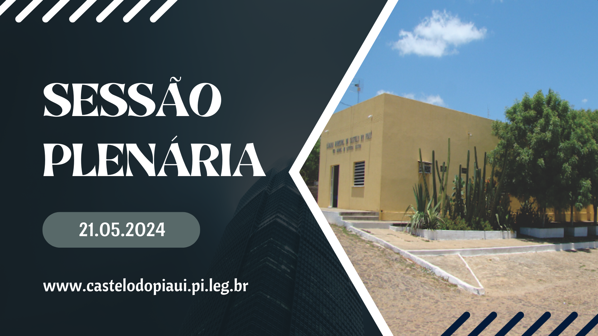 Sessão Ordinária na Câmara Municipal